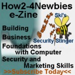 How2-4Newbies e-Zine - Building Business Foundations with Computer Security and  Marketing Skills - Subscribe Today - 4newbies